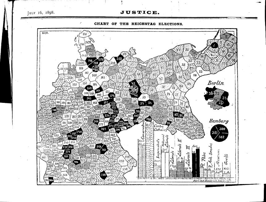 Map of constituencies