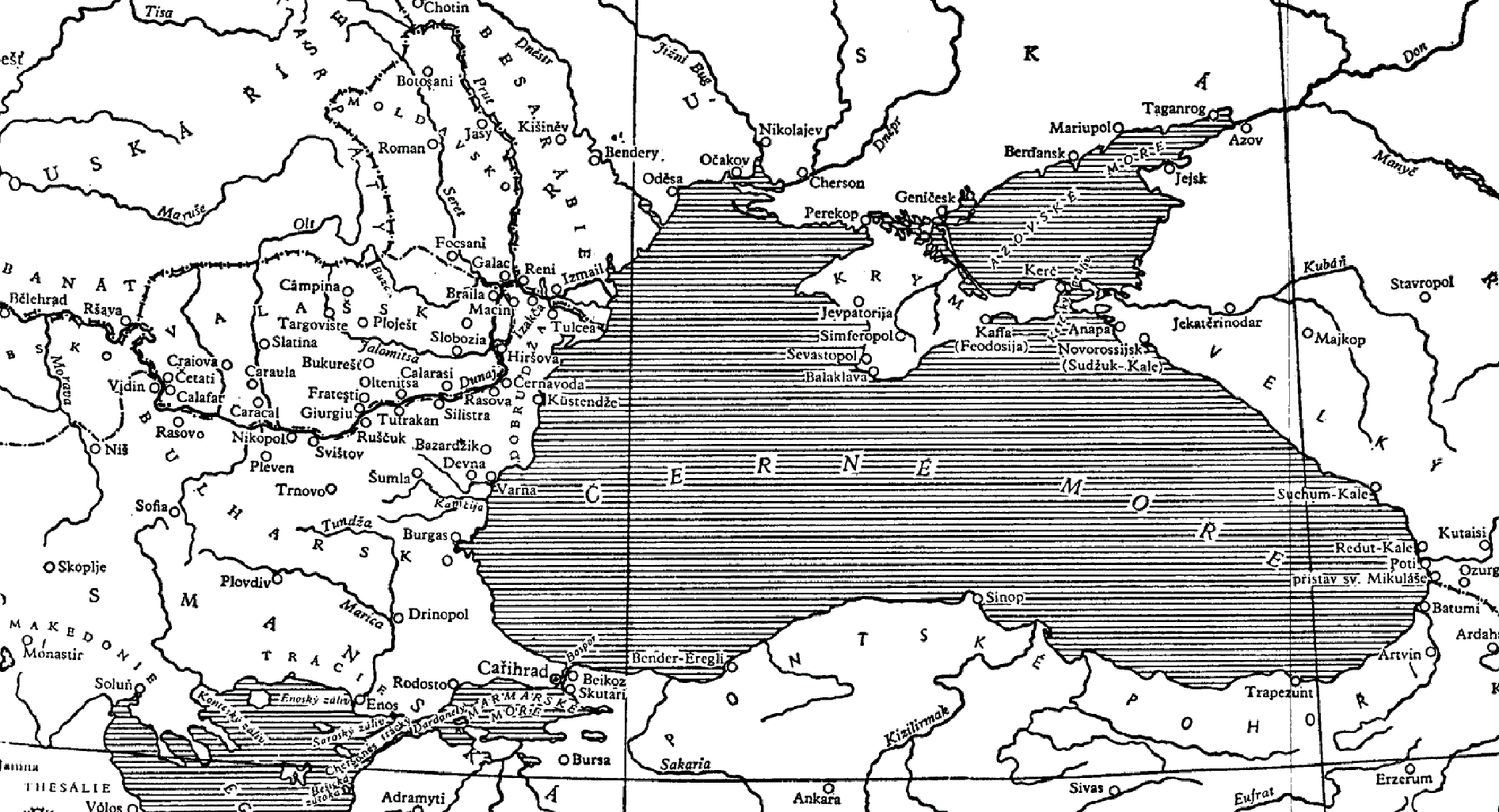 Dunajsk, krymsk a kavkazsk vlit