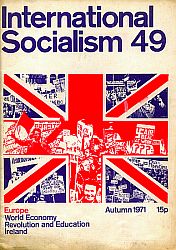 Cover International Socialism (1st series), No.49