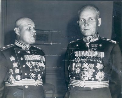 Marshals Rybalko and Konev