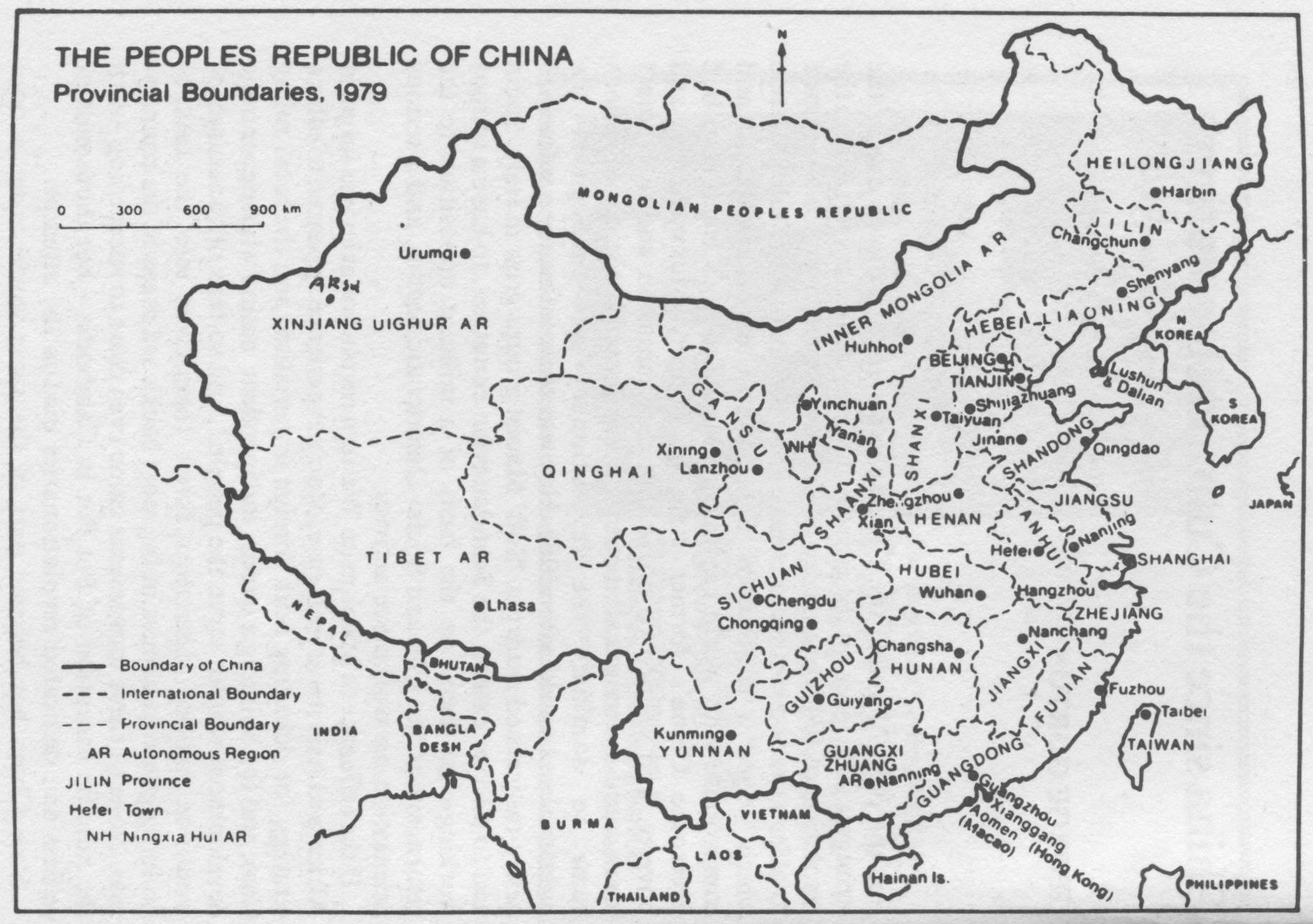 Map of China