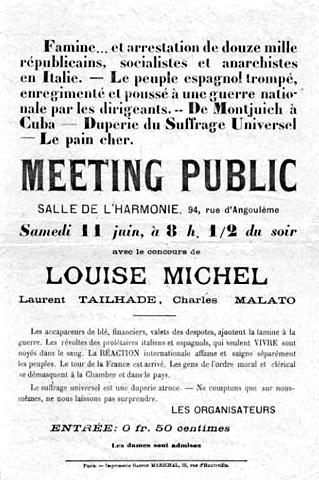 Public Meeting poster