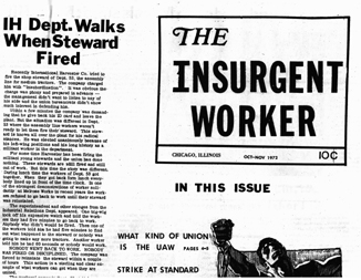 Insurgent Worker - Oct-Nov 1972