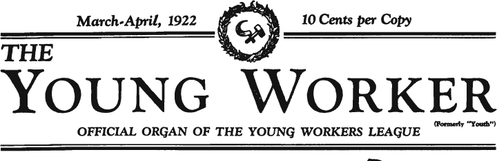 Young Worker Masthead