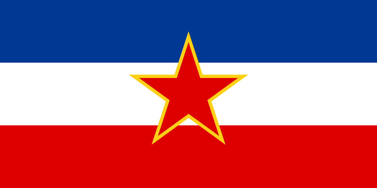 Flag of Socialist Federal Republic of Yugoslavia