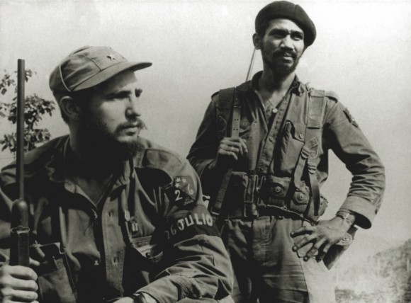 With Commander Juan Almeida Bosque