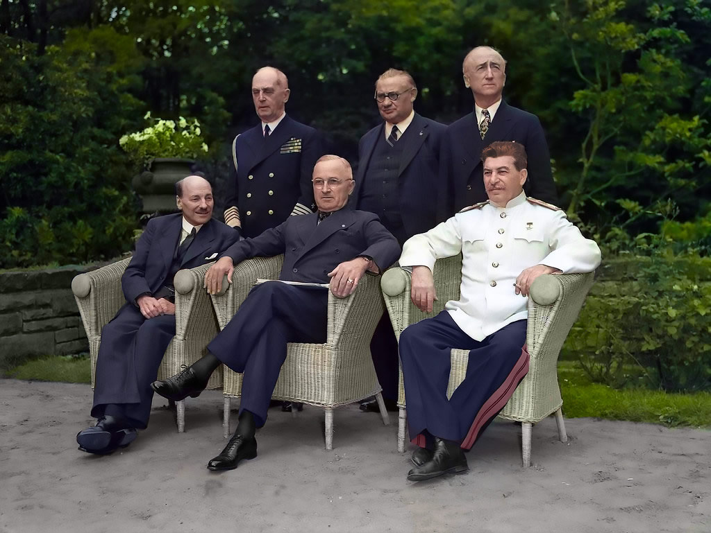 Retrato Conferência de Potsdam