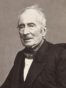 Retrato Alphonse Marie Louis de Prat de Lamartine