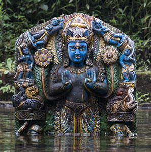 Retrato Vixnu (Vishnu) - Por Ksssshl - Obra do próprio, CC BY-SA 4.0, https://commons.wikimedia.org/w/index.php?curid=43825463